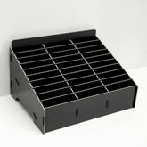 Wooden Multi-cell Mobile Phone Film Stand Desktop Display Rack, 30 Grids, Size: 31.5x23.5x18.5cm